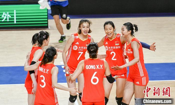 中国女排世联赛香港站力克保加利亚 奥运晋级悬