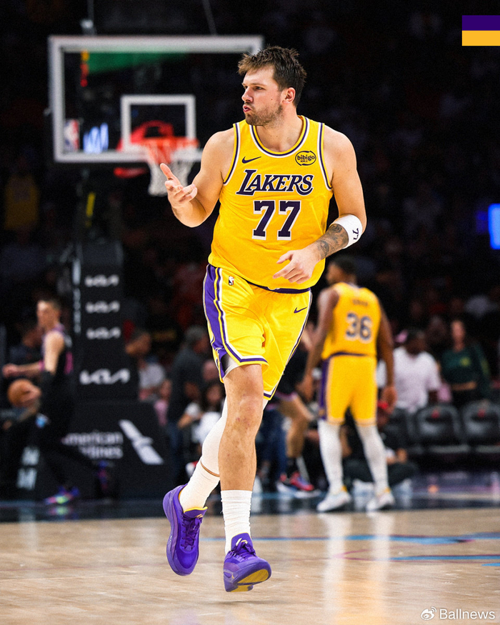 东契奇砍60分率队掀翻热火 湖人豪取八连胜创队